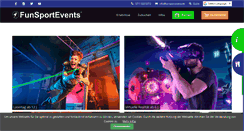 Desktop Screenshot of fun-sport-events.de
