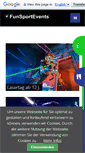 Mobile Screenshot of fun-sport-events.de